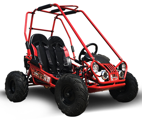 TrailMaster MINI XRX+ Kids GoKart, 5.5hp Gas Engine with Electric Start, Remote Start/Kill, Ages 4-9