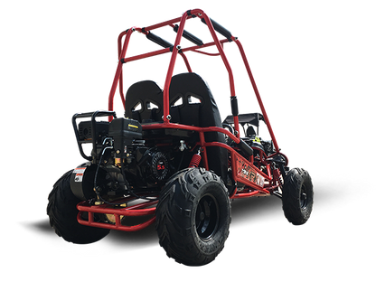 TrailMaster MINI XRX+ Kids GoKart, 5.5hp Gas Engine with Electric Start, Remote Start/Kill, Ages 4-9