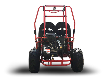 TrailMaster MINI XRX+ Kids Go Kart, 5.5hp Gas Engine with Electric Start, Remote Start/Kill, Ages 4-9