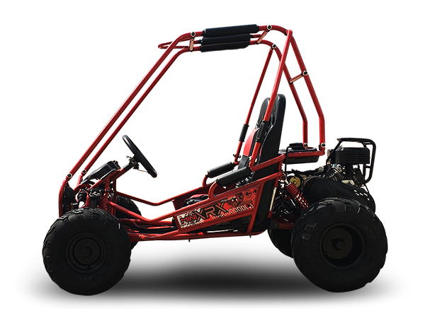 TrailMaster MINI XRX+ Kids GoKart, 5.5hp Gas Engine with Electric Start, Remote Start/Kill, Ages 4-9