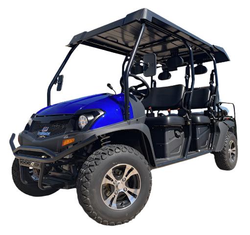 TrailMaster Taurus4 450 Gas 6-Seat UTV, 4x4 High/Low Gear, Alloy Wheels