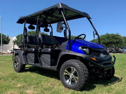 TrailMaster Taurus4 450 Gas 6-Seat UTV, 4x4 High/Low Gear, Alloy Wheels