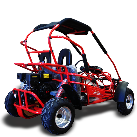 TrailMaster MID-Size XRX-R Go Kart, 7.5hp Torque Converter, Electric Start with Reverse, Kids Ages 7-12