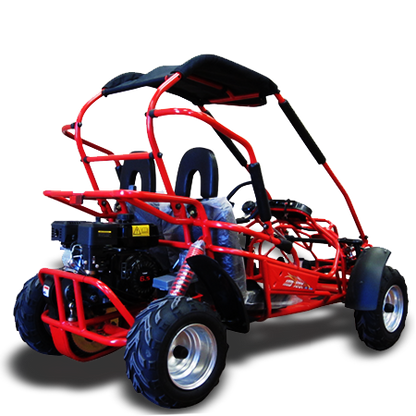 TrailMaster MID-Size XRX-R Go Kart, 7.5hp Torque Converter, Electric Start with Reverse, Kids Ages 7-12