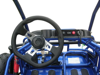 TrailMaster MID-Size XRX-R Go Kart, 7.5hp Torque Converter, Electric Start with Reverse, Kids Ages 7-12