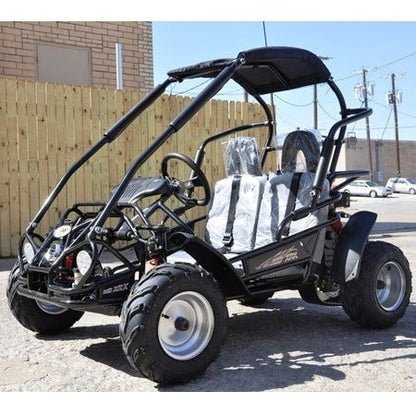 TrailMaster MID-Size XRX-R Go Kart, 7.5hp Torque Converter, Electric Start with Reverse, Kids Ages 7-12