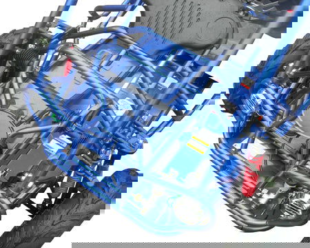 TrailMaster MID-Size XRX Go Kart, 7.5hp Torque Converter, Electric-Start, Kids Ages 7-12