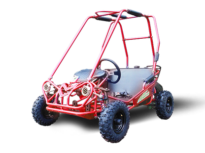 TrailMaster MINI XRS+ Kids Go Kart, 5.5hp Gas Engine, Dual Seats, Adjustable Pedals, Pull Start, Kids Ages 4-9