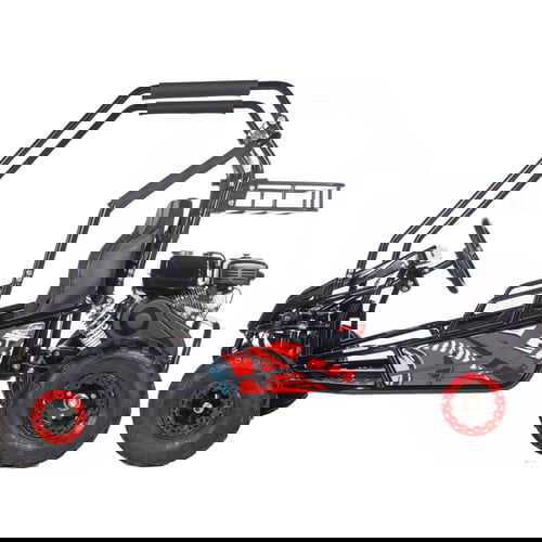 Interceptor XL Mid-size Go Kart, 7hp 4-Stroke Pull Start, Automatic, Full Suspension