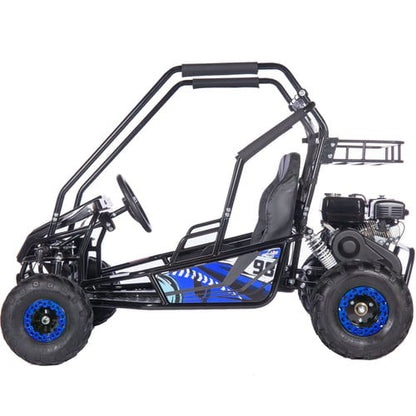 Interceptor XL Mid-size Go Kart, 7hp 4-Stroke Pull Start, Automatic, Full Suspension