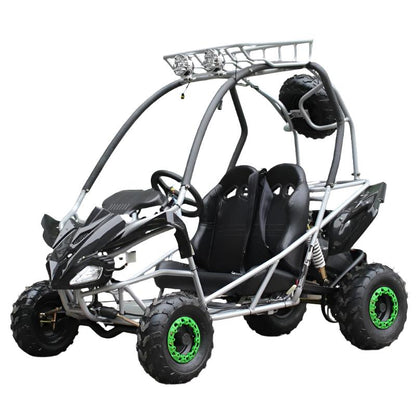 PGO 200GVS Kids Gas Go Kart, 6.5hp 196cc engine with Electric Start, Automatic Torque Converter, Ages 8 and up