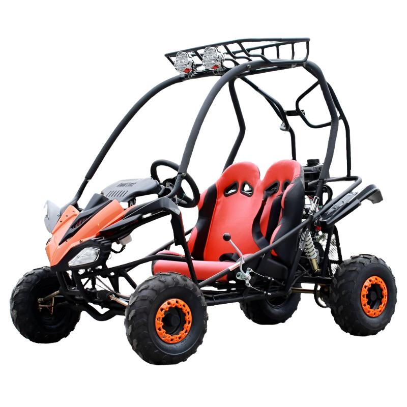 PGO 200GVS Kids Gas Go Kart, 6.5hp 196cc engine with Electric Start, Automatic Torque Converter, Ages 8 and up