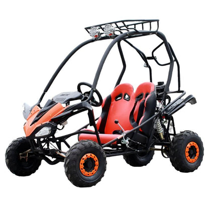 PGO 200GVS Kids Gas Go Kart, 6.5hp 196cc engine with Electric Start, Automatic Torque Converter, Ages 8 and up