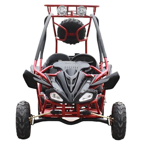PGO 200GVS Kids Gas Go Kart, 6.5hp 196cc engine with Electric Start, Automatic Torque Converter, Ages 8 and up