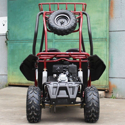 PGO 200GVS Kids Gas Go Kart, 6.5hp 196cc engine with Electric Start, Automatic Torque Converter, Ages 8 and up