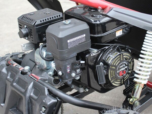 PGO 200GVS Kids Gas Go Kart, 6.5hp 196cc engine with Electric Start, Automatic Torque Converter, Ages 8 and up