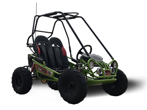 TrailMaster MINI XRX/R+ Go Kart, 5.5hp Parental Remote Control with Reverse, Kids Ages 4-9