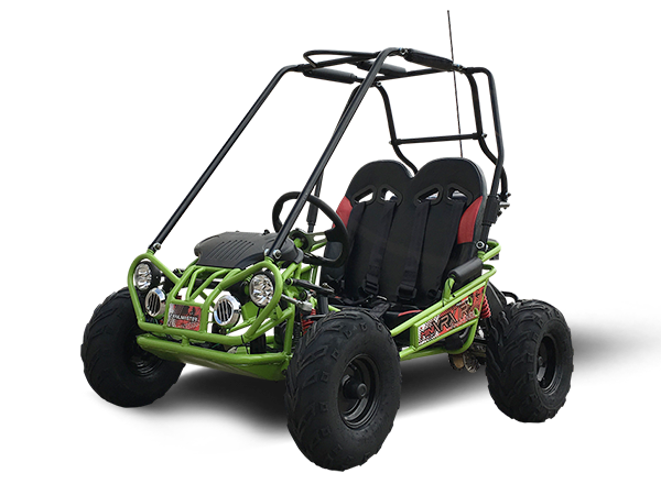 TrailMaster MINI XRX/R+ Go Kart, 5.5hp Parental Remote Control with Reverse, Kids Ages 4-9