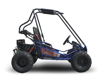 TrailMaster MINI XRX/R+ Go Kart, 5.5hp Parental Remote Control with Reverse, Kids Ages 4-9