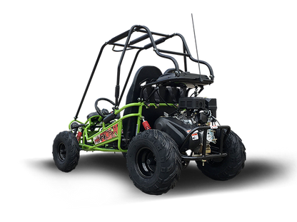 TrailMaster MINI XRX/R+ Go Kart, 5.5hp Parental Remote Control with Reverse, Kids Ages 4-9