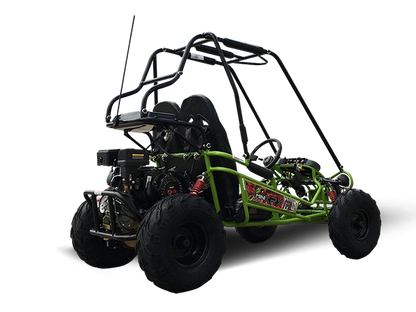 TrailMaster MINI XRX/R+ Go Kart, 5.5hp Parental Remote Control with Reverse, Kids Ages 4-9