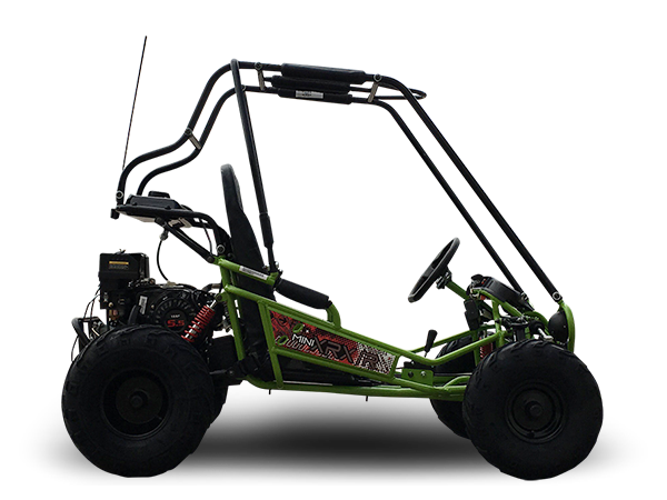 TrailMaster MINI XRX/R+ Go Kart, 5.5hp Parental Remote Control with Reverse, Kids Ages 4-9