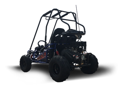 TrailMaster MINI XRX/R+ Go Kart, 5.5hp Parental Remote Control with Reverse, Kids Ages 4-9