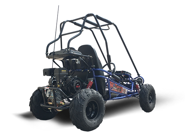 TrailMaster MINI XRX/R+ Go Kart, 5.5hp Parental Remote Control with Reverse, Kids Ages 4-9