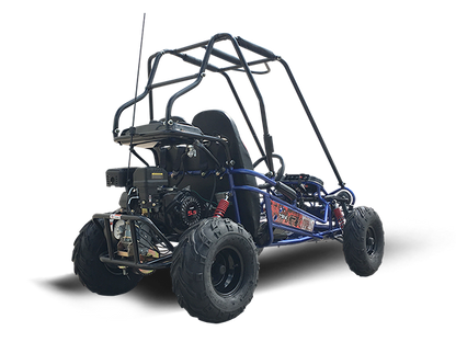 TrailMaster MINI XRX/R+ Go Kart, 5.5hp Parental Remote Control with Reverse, Kids Ages 4-9