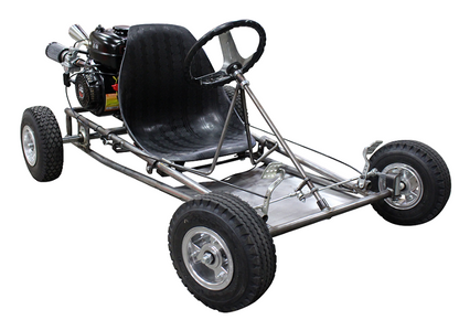 Road Rocket Go Kart Kit, Aluminum Tri-star Wheels