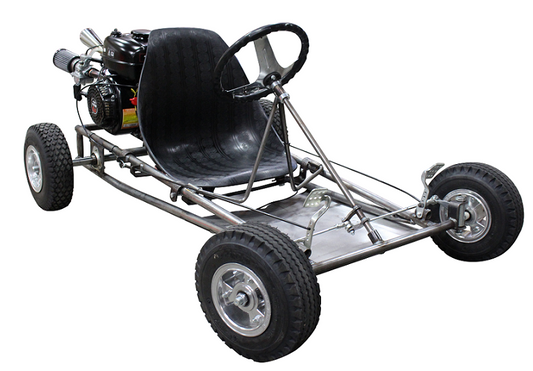 Road Rocket Go Kart Kit, Aluminum Tri-star Wheels