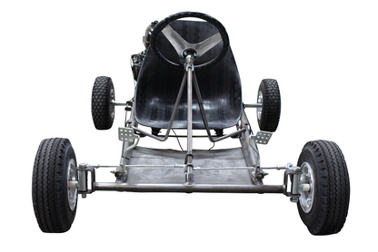 Road Rocket Go Kart Kit, Aluminum Tri-star Wheels