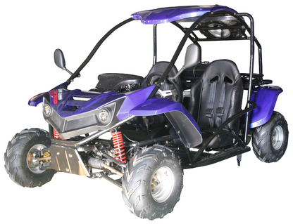 T-REX 125cc Kids Gas Powered Go Kart, Electric Start, Automatic with Reverse, Ages 8 and up