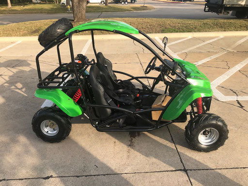 T-REX 125cc Kids Gas Powered Go Kart, Electric Start, Automatic with Reverse, Ages 8 and up