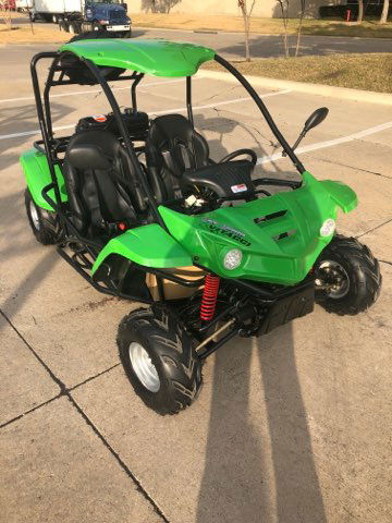 T-REX 125cc Kids Gas Powered Go Kart, Electric Start, Automatic with Reverse, Ages 8 and up