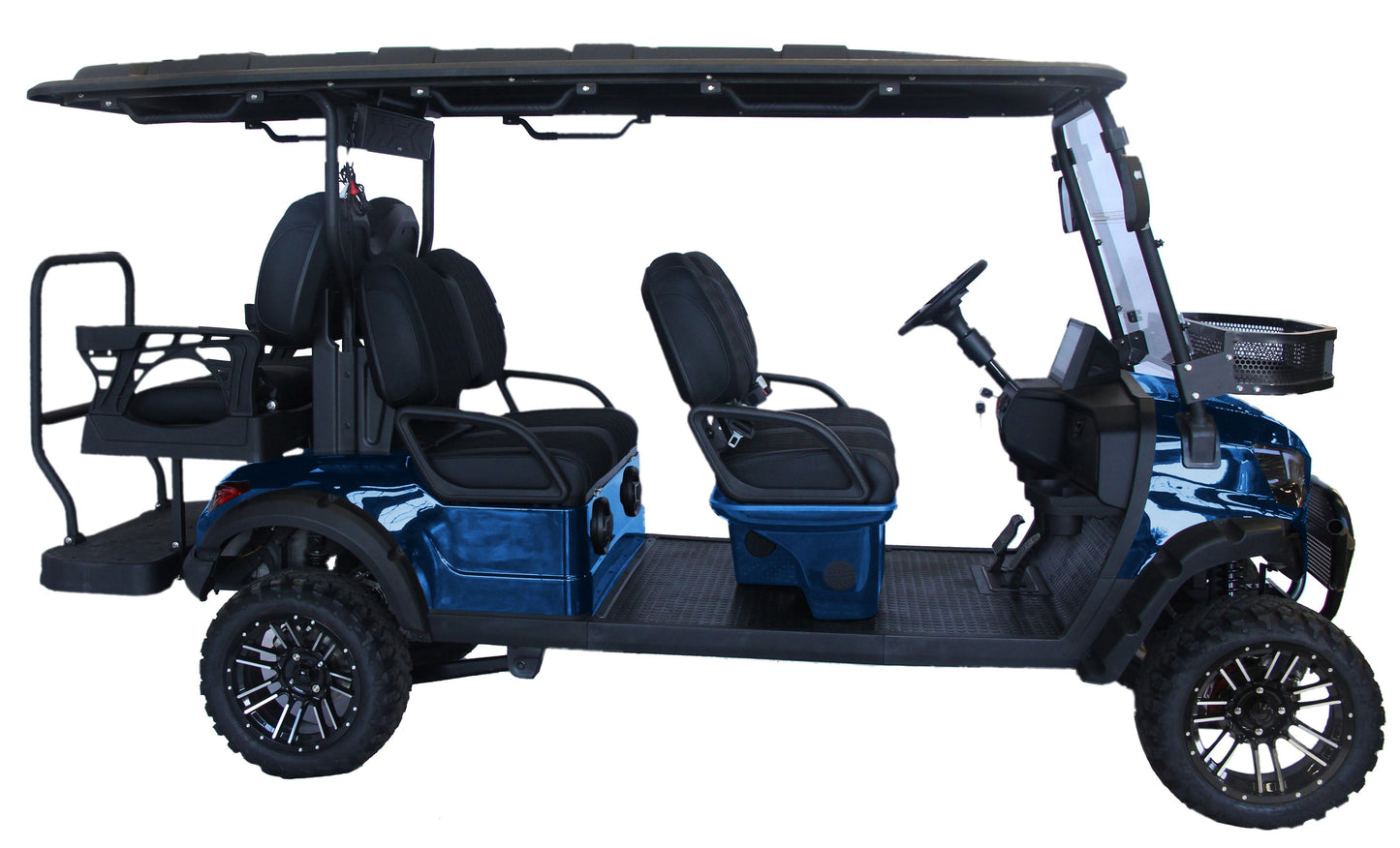 TrailMaster TBM X6 6-seater Electric Golf Cart, 5kW Lithium Battery
