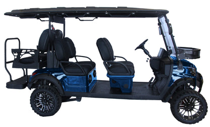 TrailMaster TBM X6 6-seater Electric Golf Cart, 5kW Lithium Battery
