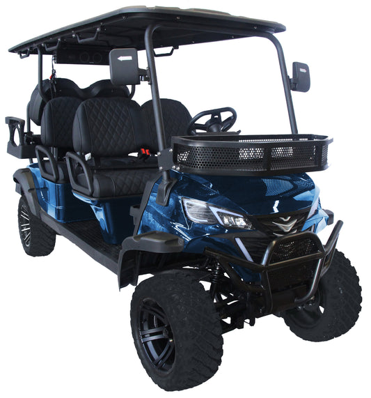TrailMaster TBM X6 6-seater Electric Golf Cart, 5kW Lithium Battery