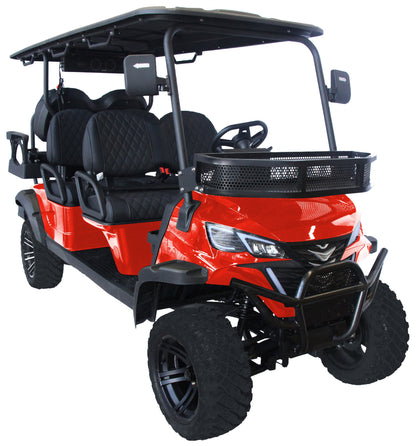 TrailMaster TBM X6 6-seater Electric Golf Cart, 5kW Lithium Battery