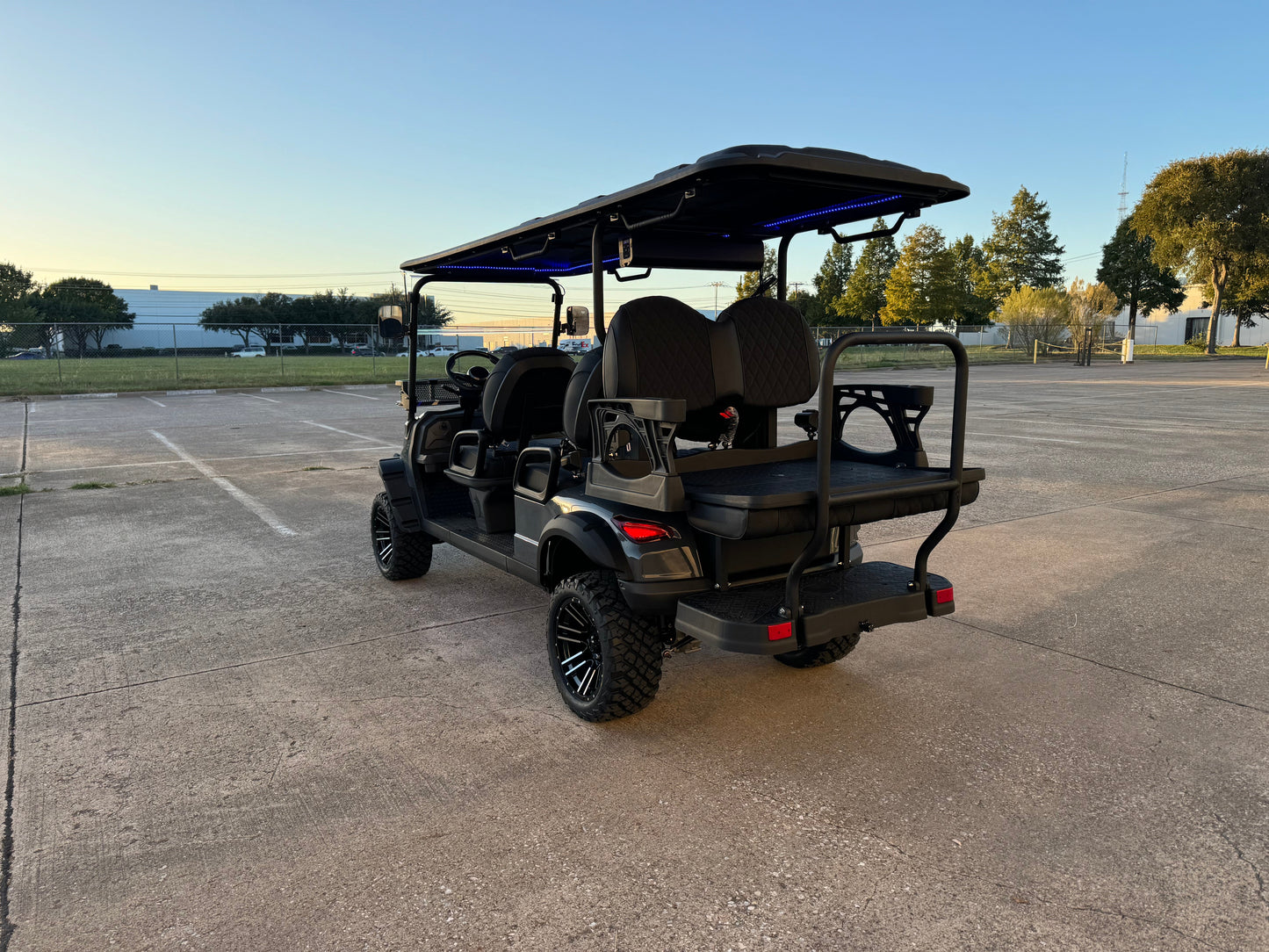 TrailMaster TBM X6 6-seater Electric Golf Cart, 5kW Lithium Battery