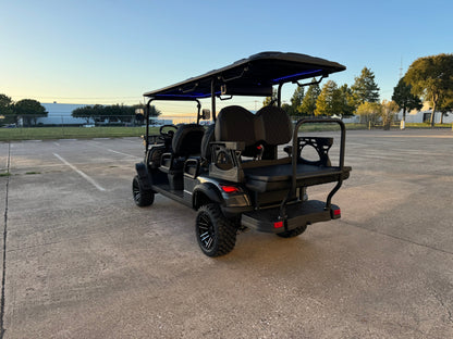TrailMaster TBM X6 6-seater Electric Golf Cart, 5kW Lithium Battery