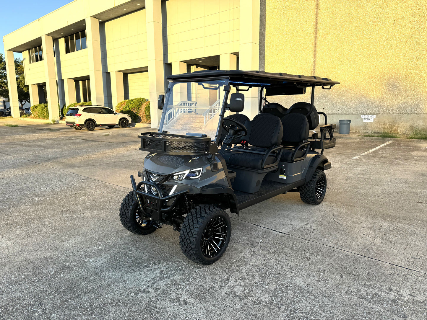 TrailMaster TBM X6 6-seater Electric Golf Cart, 5kW Lithium Battery