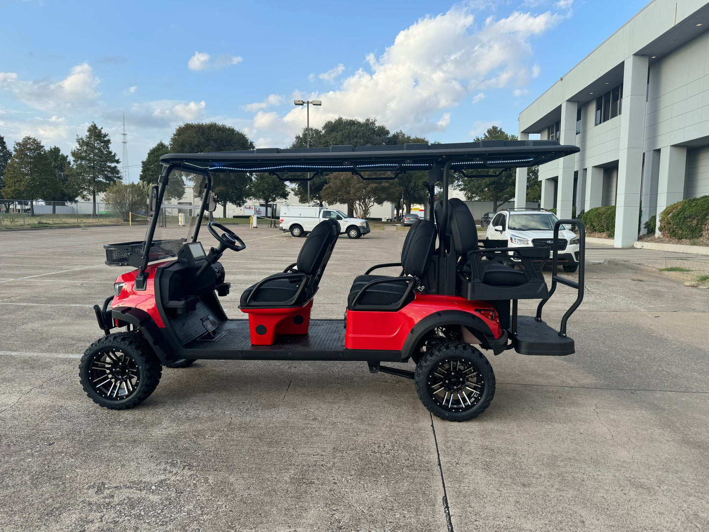 TrailMaster TBM X6 6-seater Electric Golf Cart, 5kW Lithium Battery