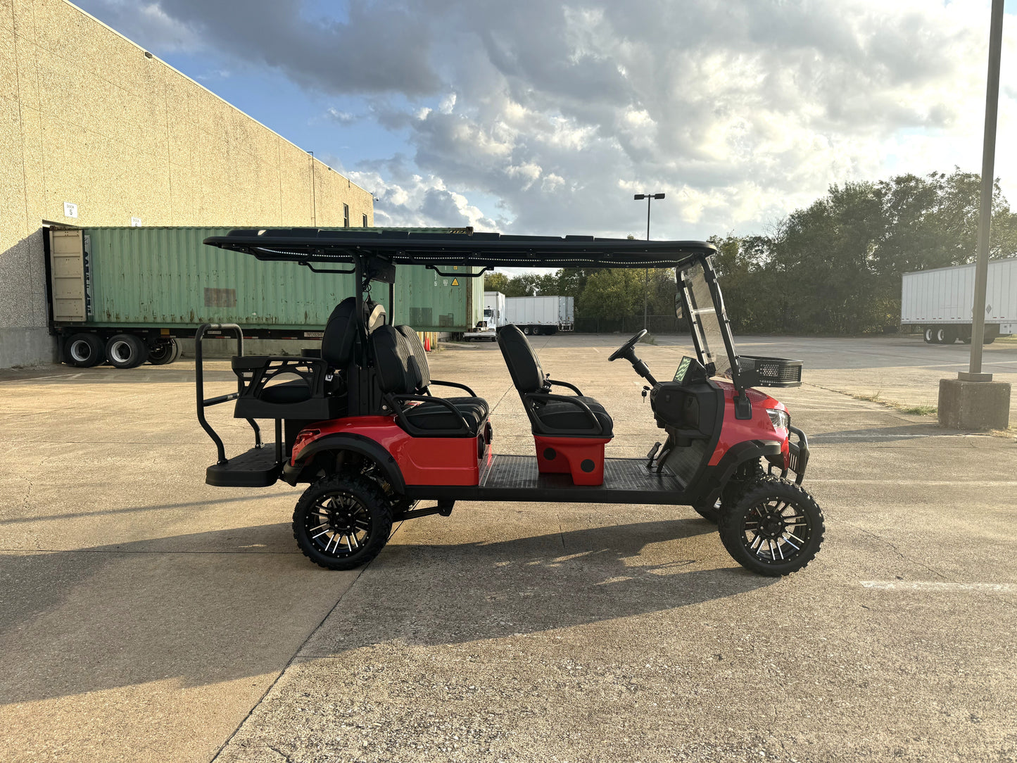 TrailMaster TBM X6 6-seater Electric Golf Cart, 5kW Lithium Battery