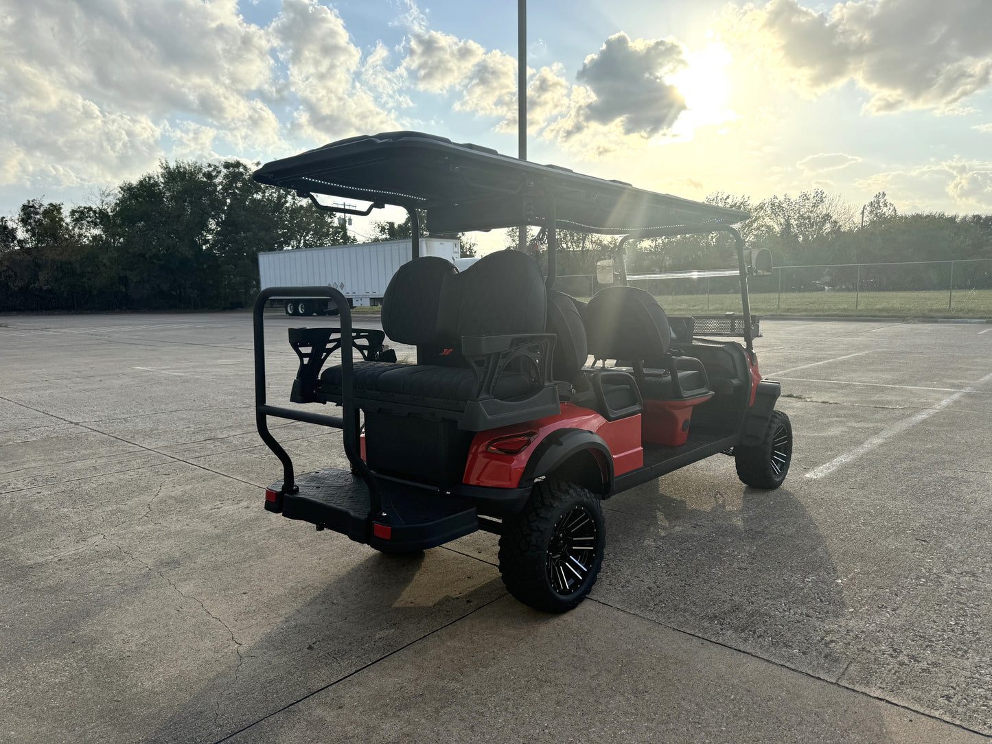 TrailMaster TBM X6 6-seater Electric Golf Cart, 5kW Lithium Battery