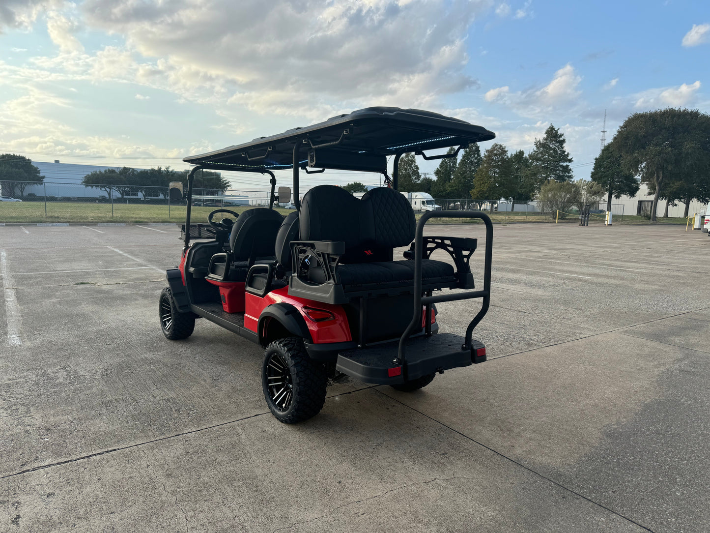 TrailMaster TBM X6 6-seater Electric Golf Cart, 5kW Lithium Battery