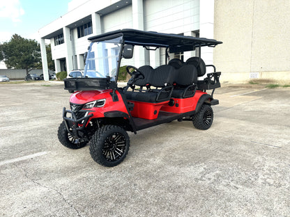 TrailMaster TBM X6 6-seater Electric Golf Cart, 5kW Lithium Battery