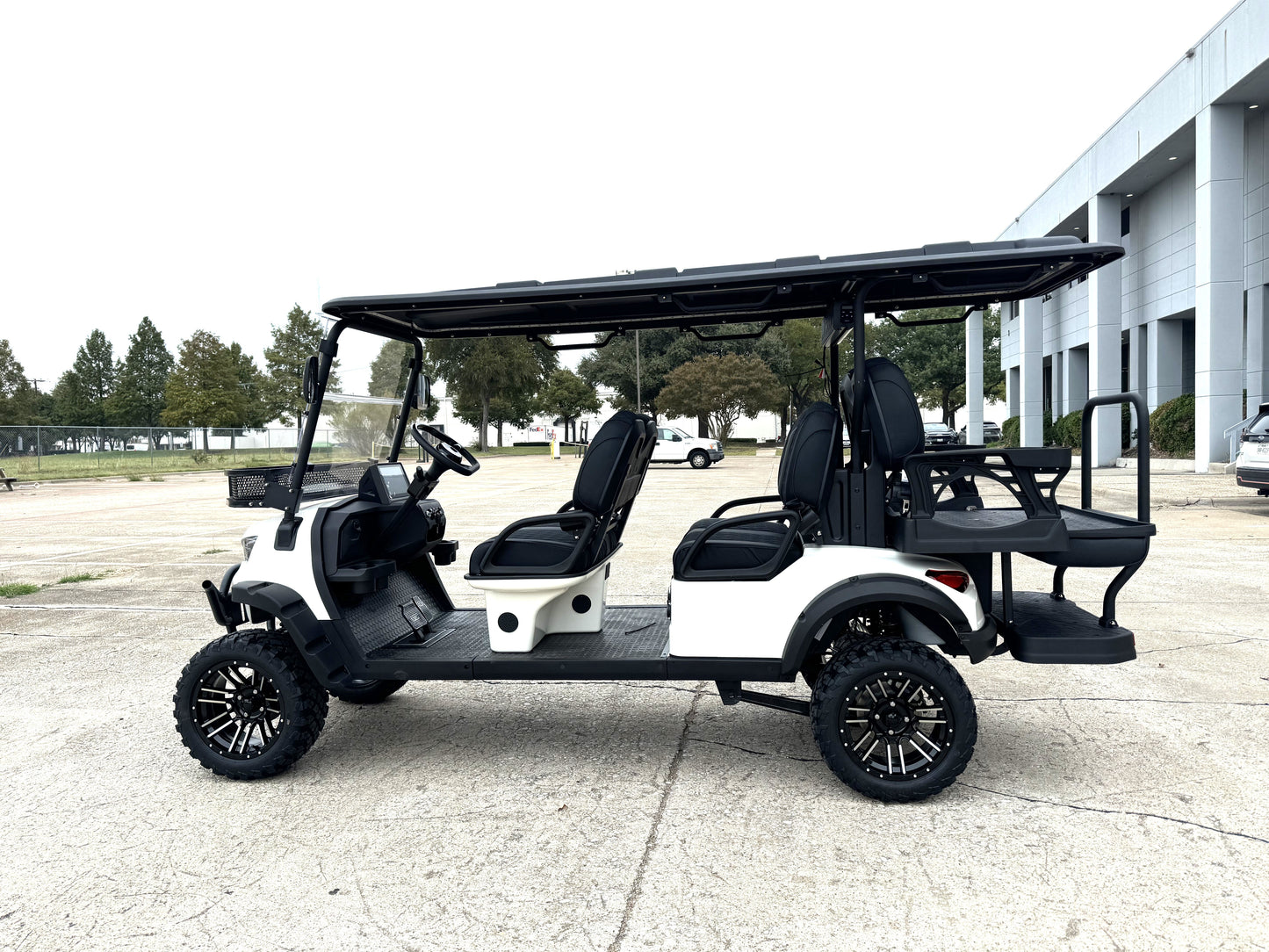 TrailMaster TBM X6 6-seater Electric Golf Cart, 5kW Lithium Battery