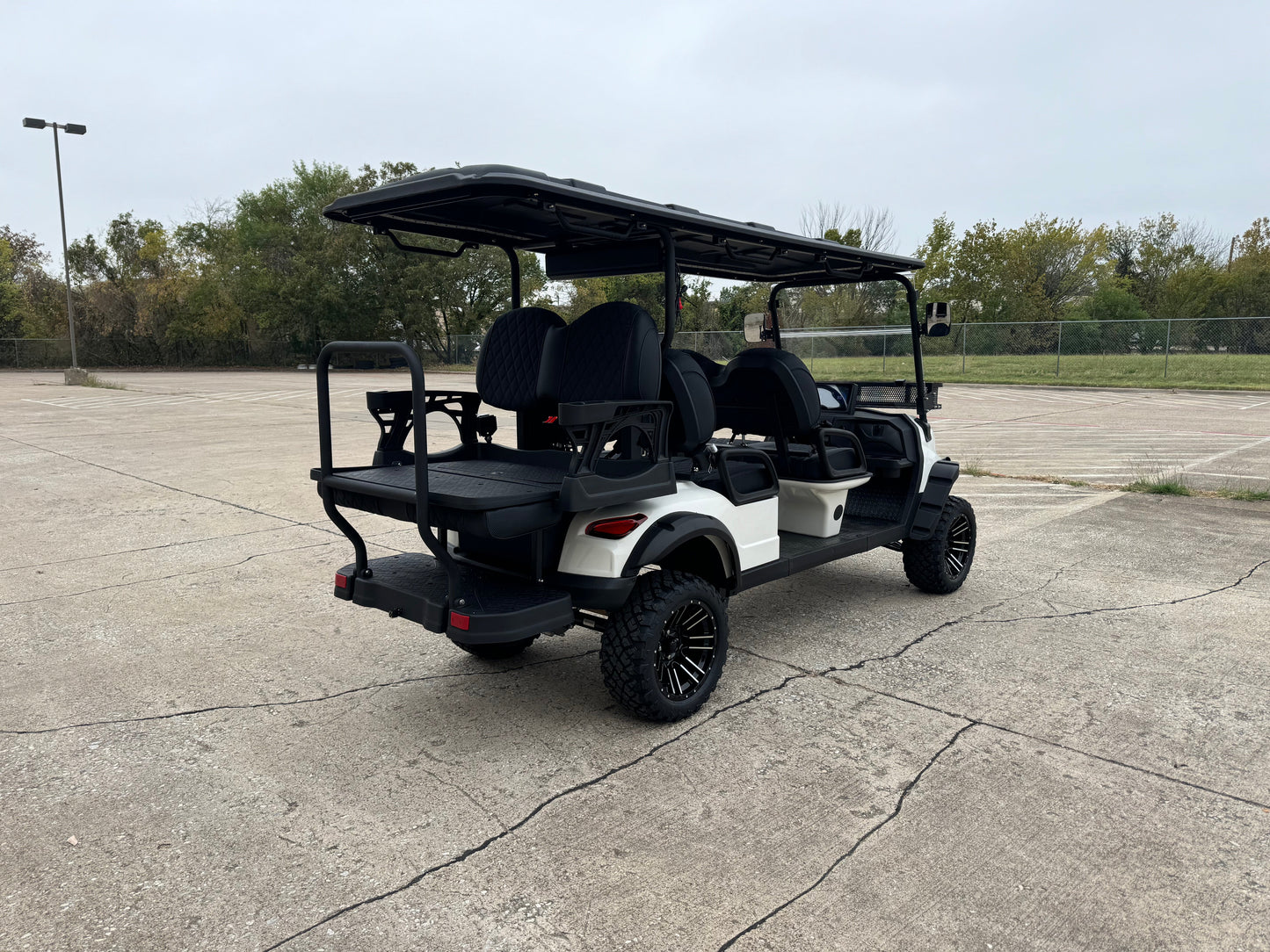 TrailMaster TBM X6 6-seater Electric Golf Cart, 5kW Lithium Battery