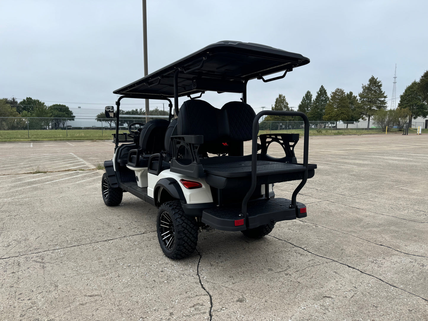 TrailMaster TBM X6 6-seater Electric Golf Cart, 5kW Lithium Battery